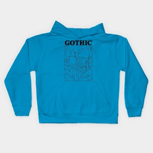 Gothic Architecture, Architects, Builders Kids Hoodie